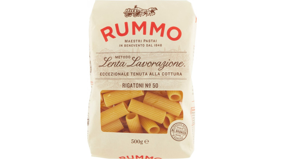 Rummo pasta rigatoni n.50 gr.500