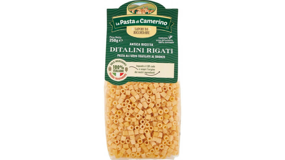 La Pasta di Camerino Ditalini Rigati 250 gr.