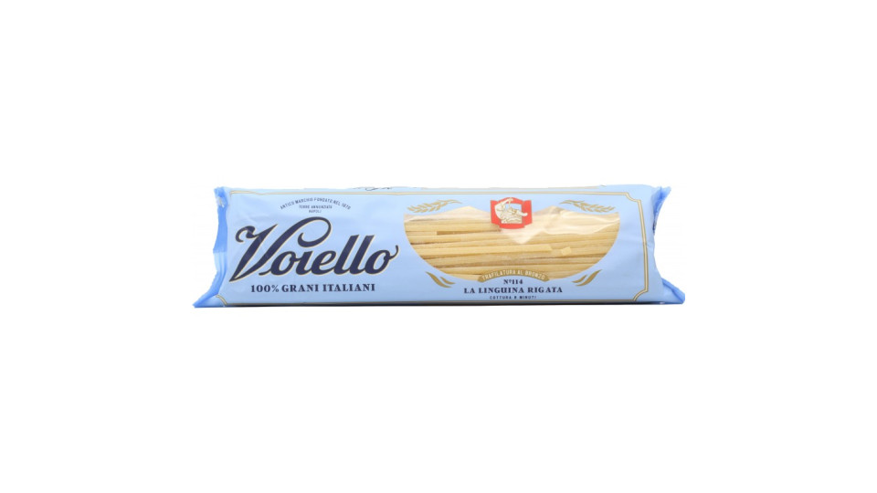 Voiello Pasta La Linguina Rigata N°114 grani 100% italiani...