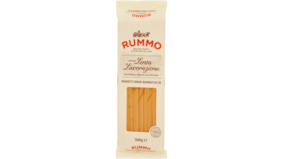 Rummo pasta Spaghetti Grossi Quadrati № 221 500 gr.