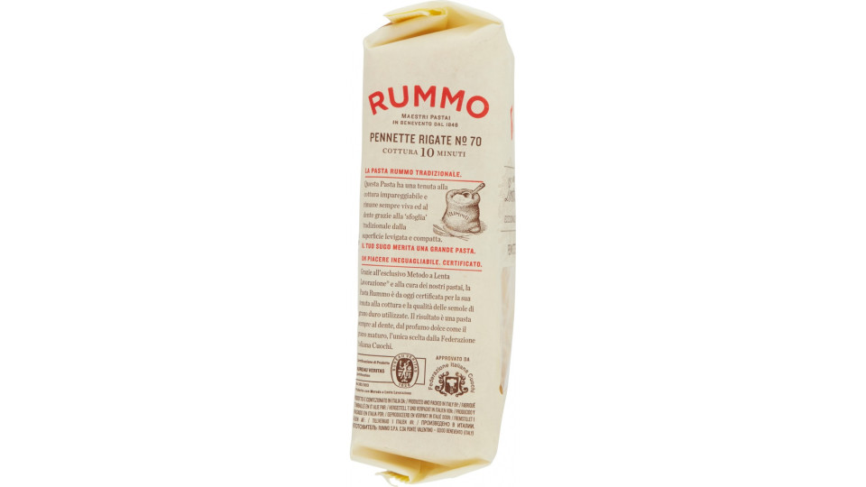 Rummo pasta pennette rigate n.70 gr.500