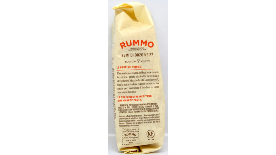 Rummo pasta semi di orzo n.27 gr.500