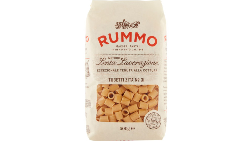 Rummo pasta tubetti zita n.31 gr.500