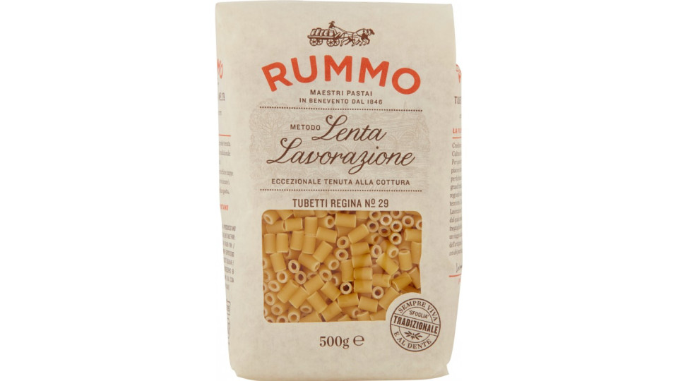 Rummo pasta tubetti regina n.29 gr.500