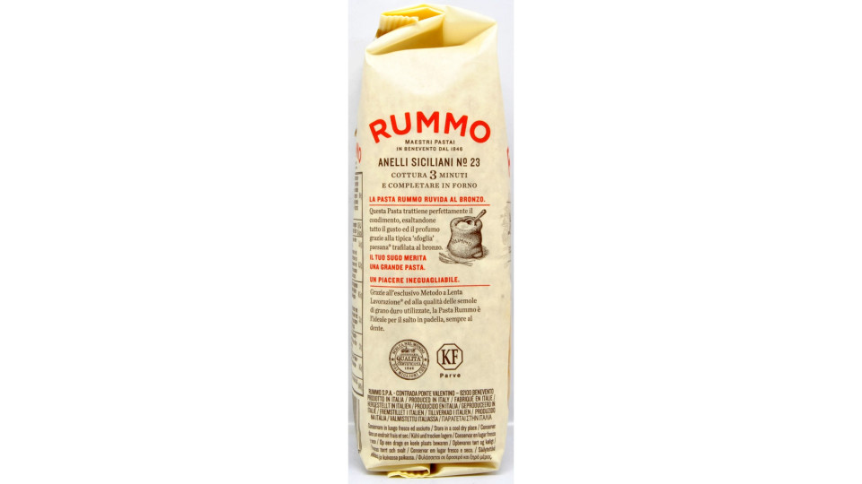 Rummo pasta anellini siciliani n.23 gr.500