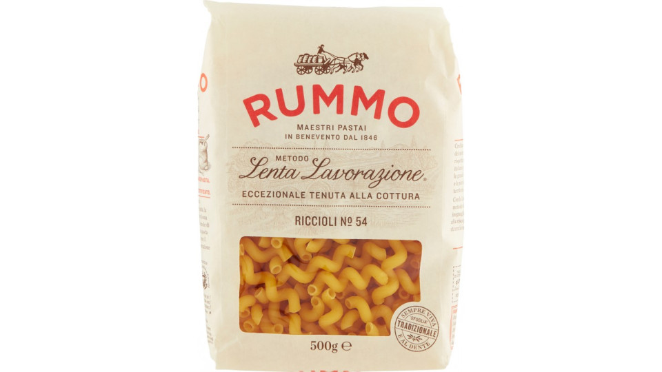 Rummo pasta Riccioli n° 54 500 gr.