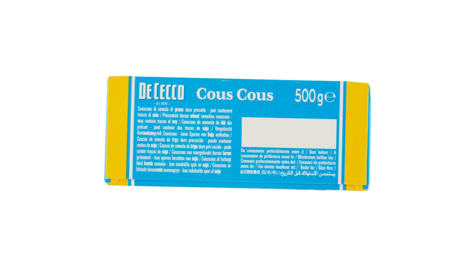 De Cecco Cous Cous 500 gr.