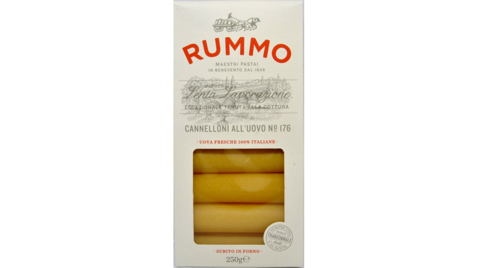 Rummo pasta all'uovo cannelloni n.176 gr.250