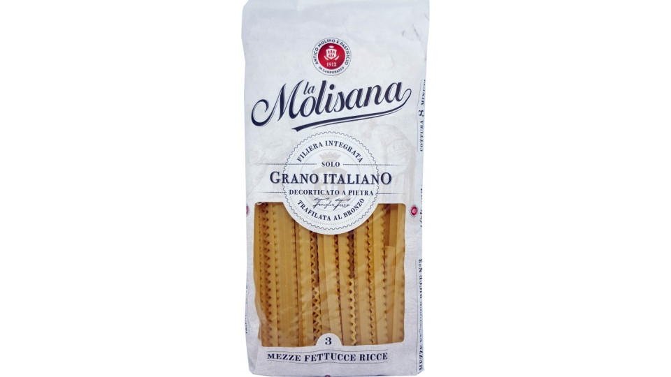 La molisana pasta tripoline lunghe n.3 gr.500