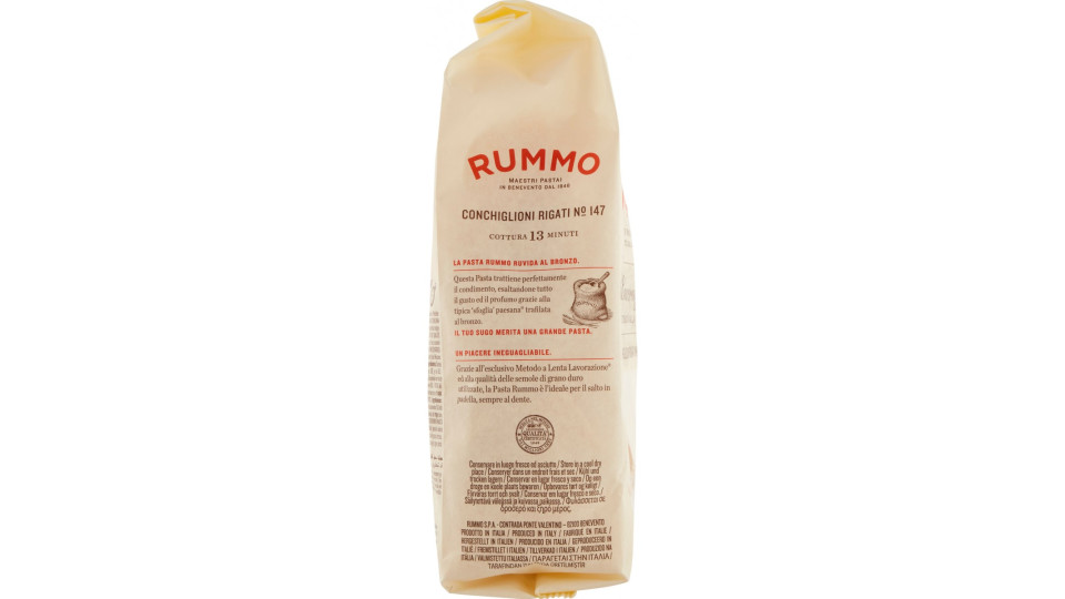 Rummo Le Leggendarie pasta Conchiglioni Rigati № 147 500 gr.