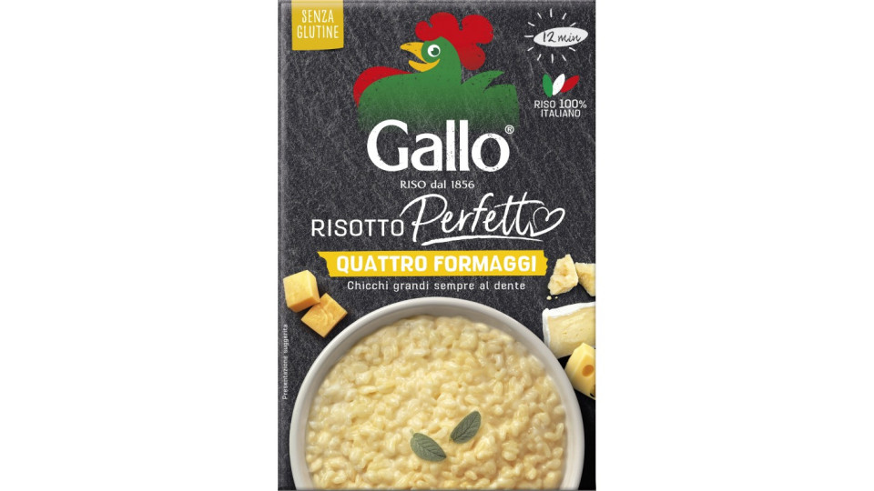 Gallo Risotto Perfetto Quattro Formaggi 175 gr.