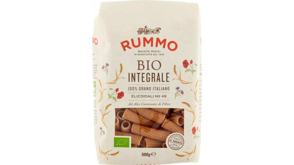 Rummo pasta Bio Integrale Elicoidali N° 49 500 gr.