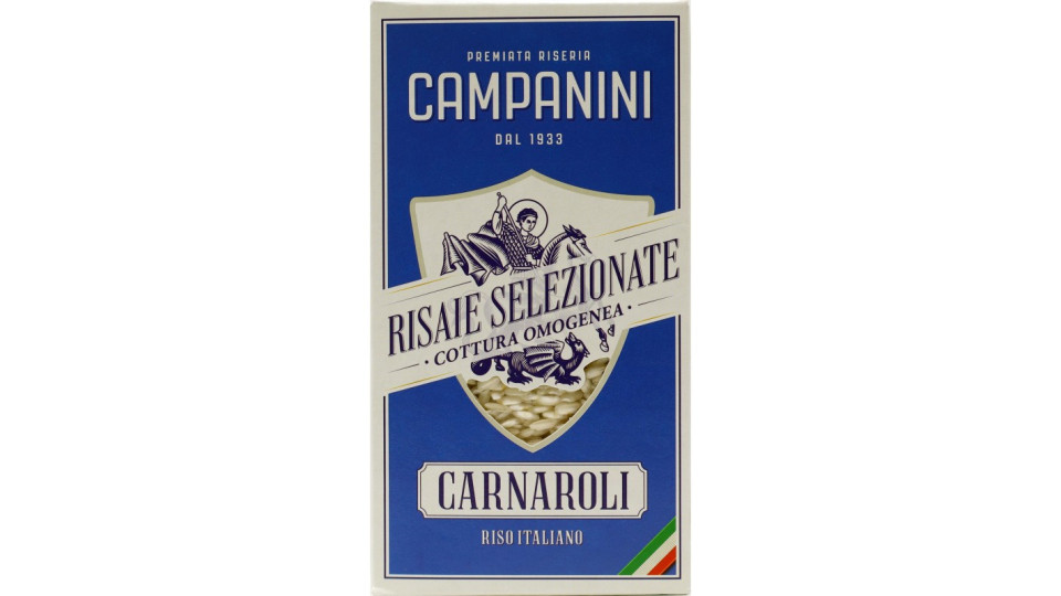 Campanini riso carnaroli astuccio sottovuoto gr.500
