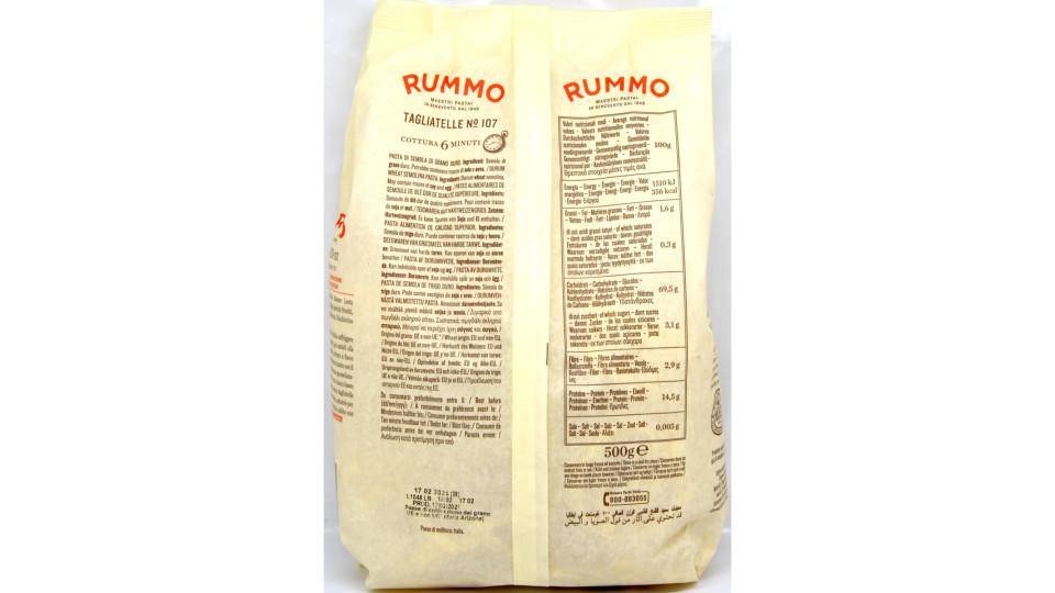Rummo pasta Tagliatelle N° 107 500 gr.