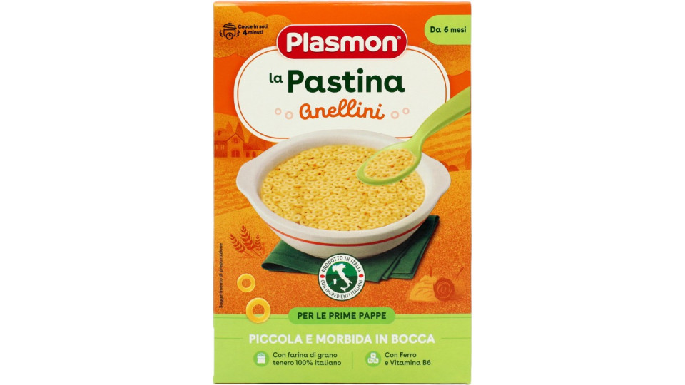Plasmon la Pastina Anellini 300 gR.