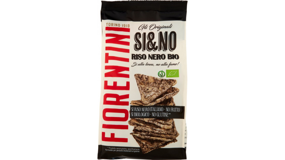 Fiorentini Si & No al Riso Nero Biologico 80 g