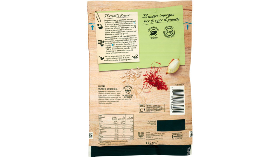 Knorr Risotteria Milanese 175 g