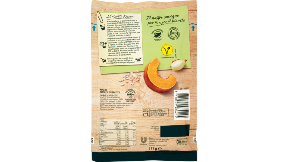 Knorr Risotteria Zucca 175 g