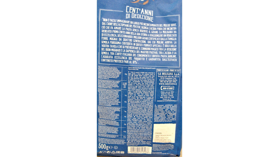 Molisana Fusilloni Sup. exl 500 g.