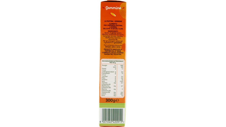 Plasmon la Pastina Gemmine 300 g