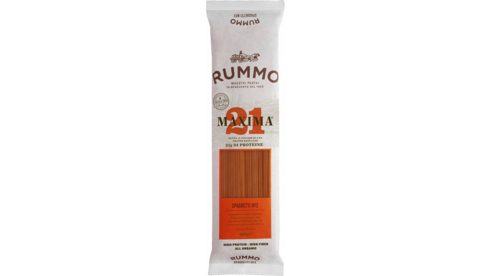 Rummo pasta spaghetti maxima protein gr.400