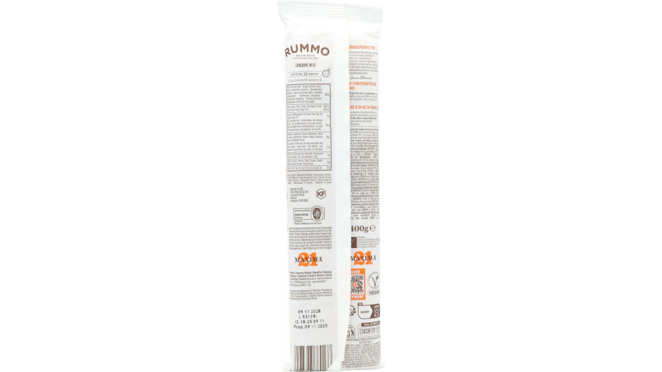 Rummo pasta linguine maxima protein gr.400