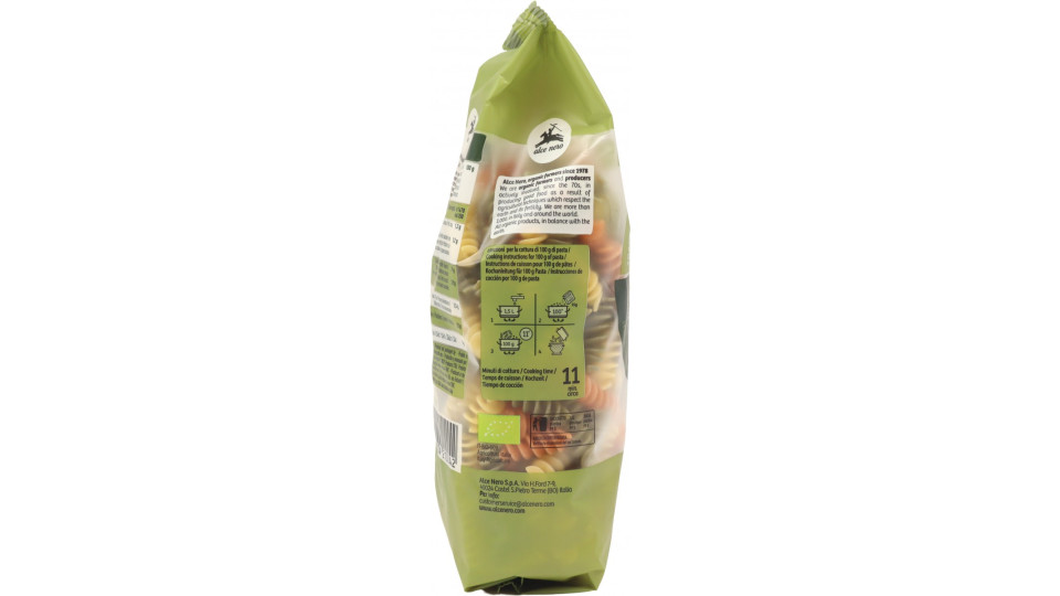 alce nero Fusilli Tricolore 500 g