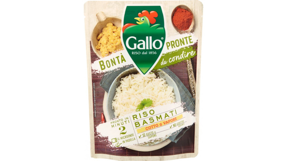 Gallo Bontà Pronte Basmati 250 gr.