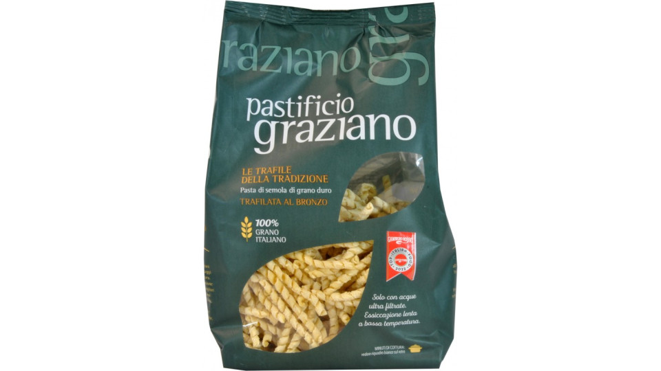 Pasta graziano fusilli gr.500