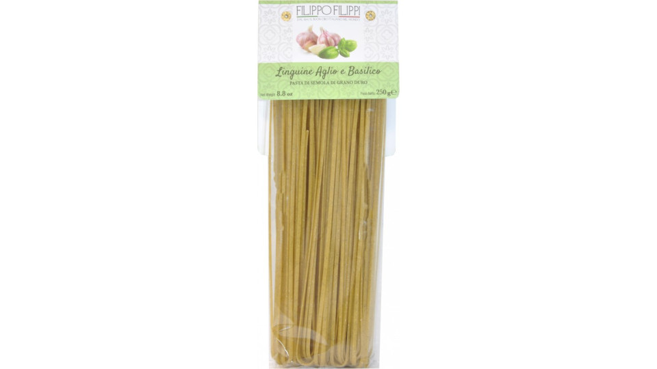 Filippi linguine aglio e basilico gr.250