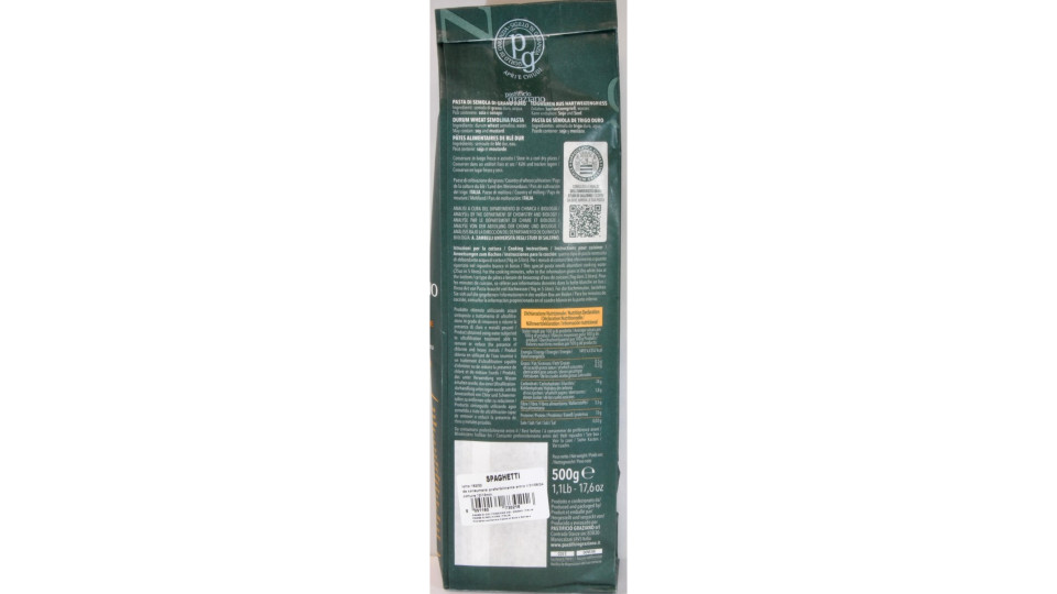 Pasta graziano spaghetti 500g