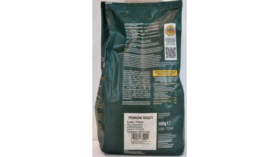 Pasta graziano pennoni rigati 500g