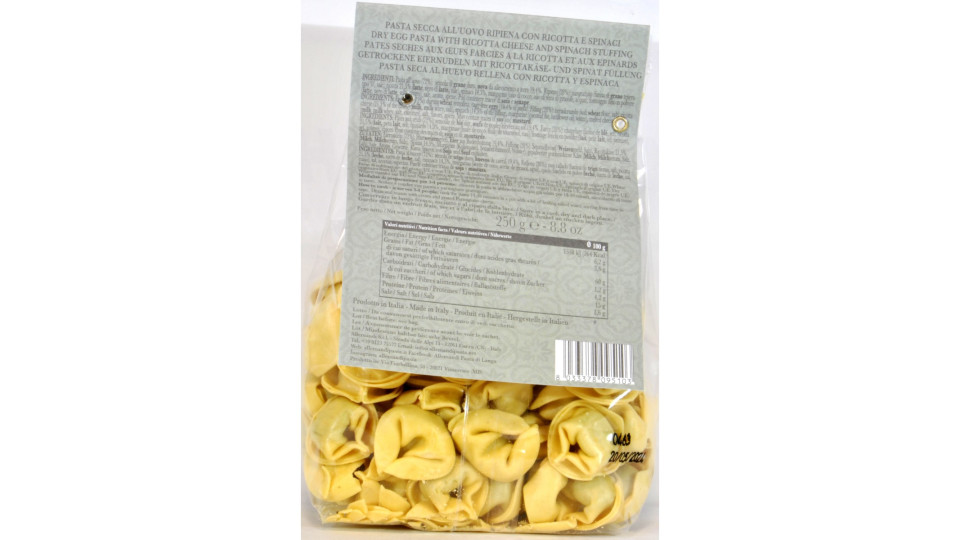 Allemandi tortellini ricotta e spinaci gr.250