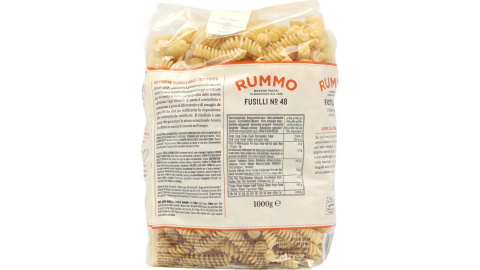 Rummo pasta fusilli kg.1