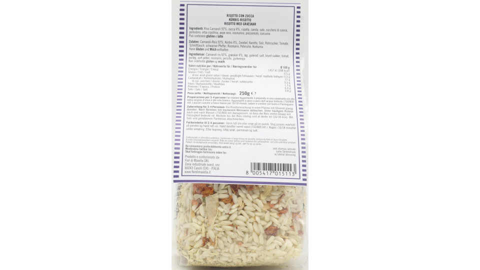 Fior di Maiella risotto con la zucca gr.250