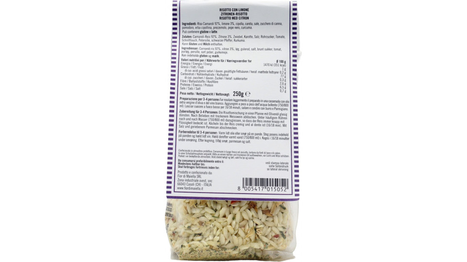 Fior di Maiella risotto al limone gr.250
