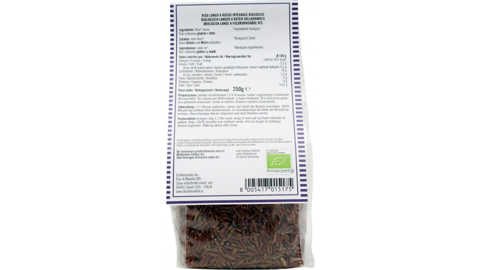 Fior di Maiella riso rosso bio gr.250
