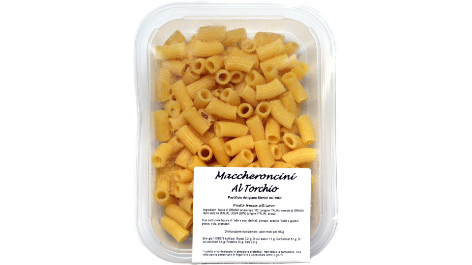 Maccheroncini al torchio gr.250 Pastificio Artigiano Menini...