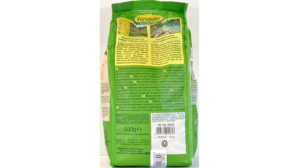 Farabella fusilli senza glutine gr.500