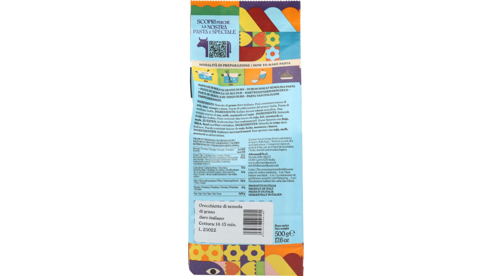 Allemandi orecchiette gr.500