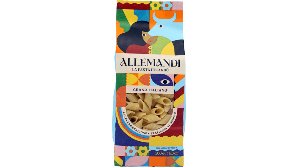 Allemandi mezze penne rigate gr.500