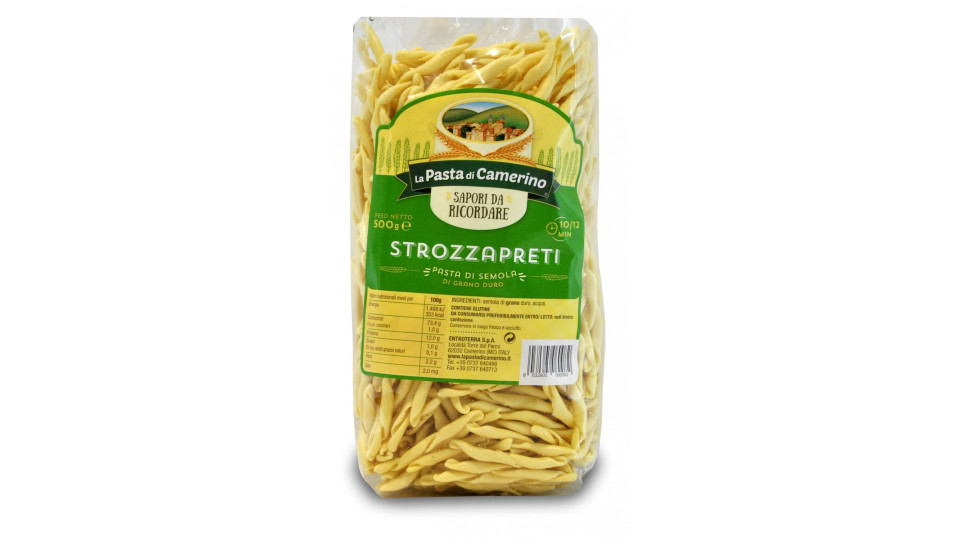 La pasta di Camerino strozzapreti gr.500