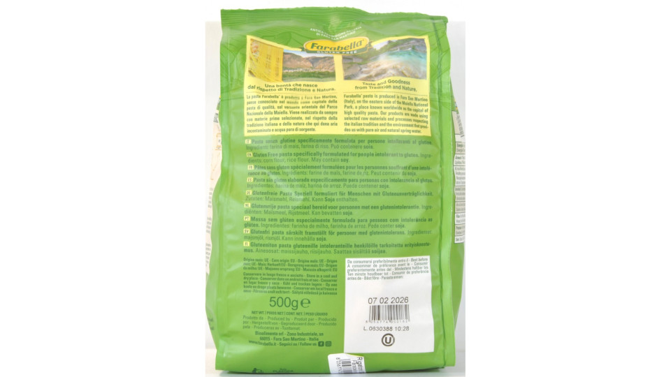 Farabella rigatoni senza glutine 500g
