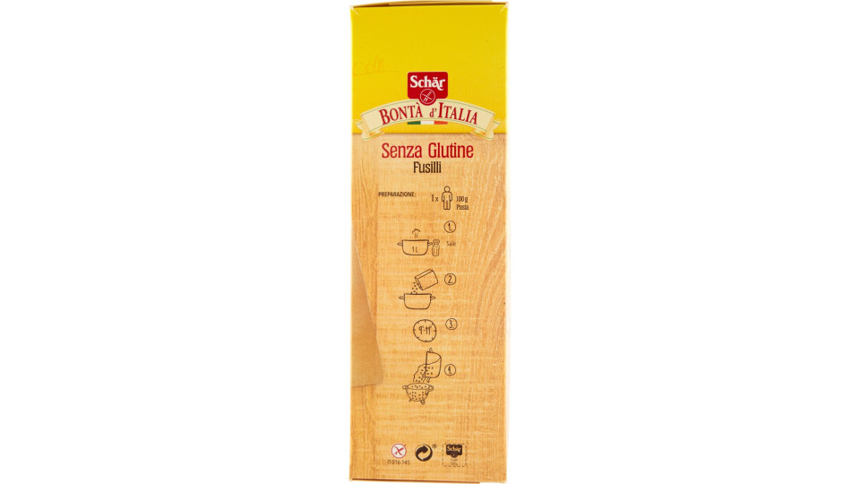 Schär Bontà d'Italia Fusilli senza glutine 500 gr.