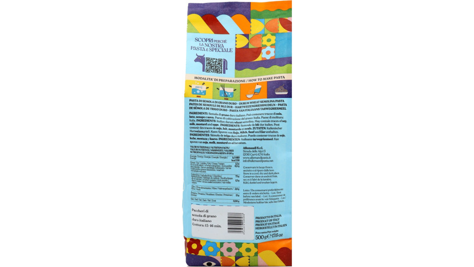 Allemandi paccheri gr.500