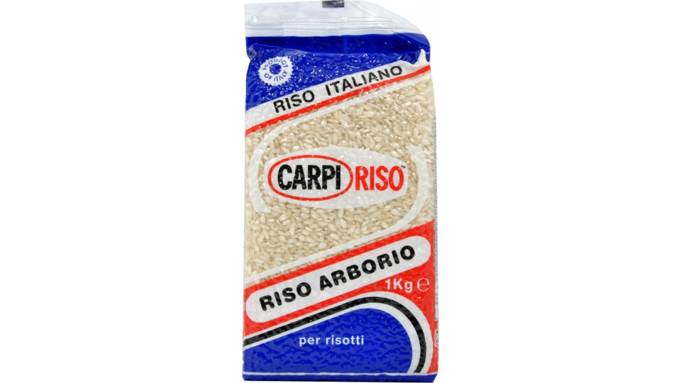 Carpi riso arborio kg.1 sottovuoto