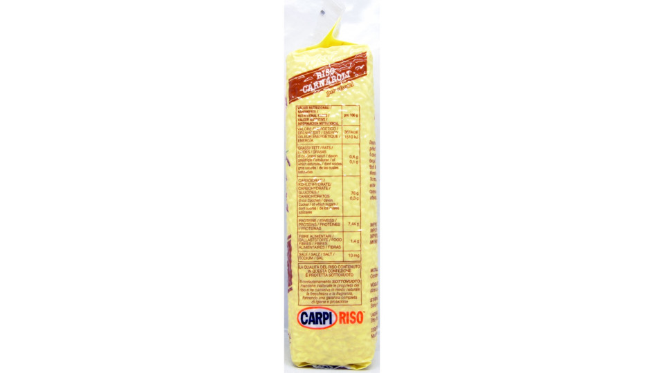 Carpi riso carnaroli kg.1 sottovuoto