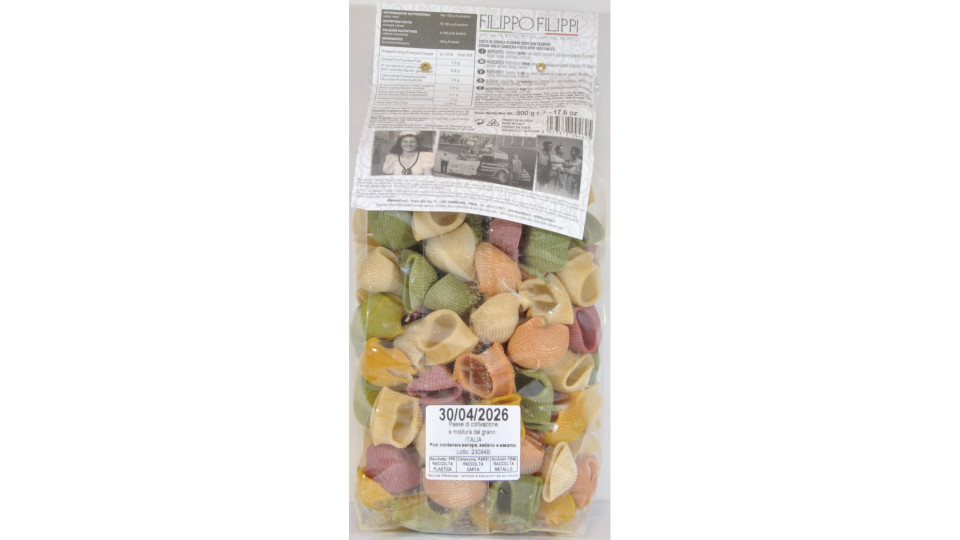 filippi lumaconi tricolore 500 GR.