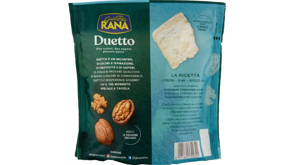 Giovanni Rana Duetto Noci in pezzi - Gorgonzola D.O.P. gr.250