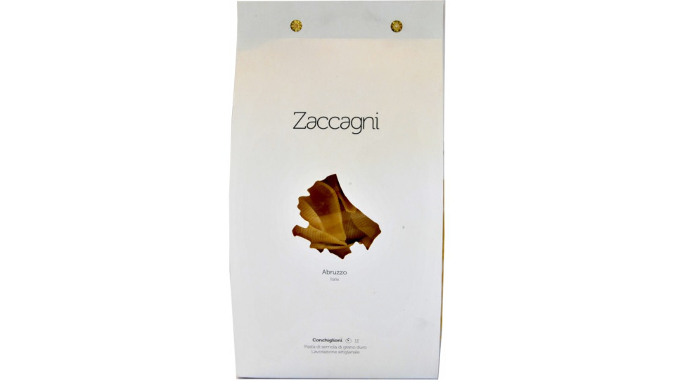 Pasta Zaccagni conchiglioni 500g
